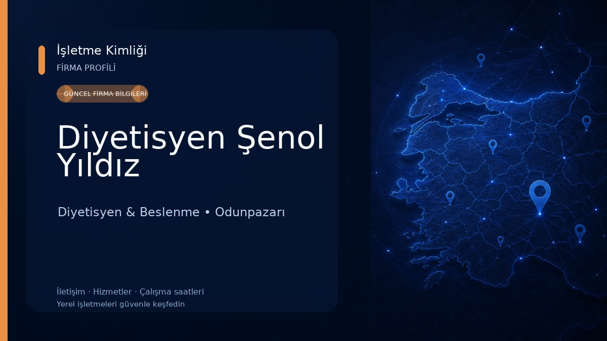 Diyetisyen Şenol Yıldız 