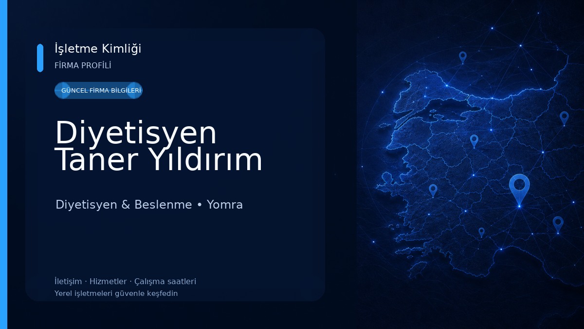 Diyetisyen Taner Yıldırım