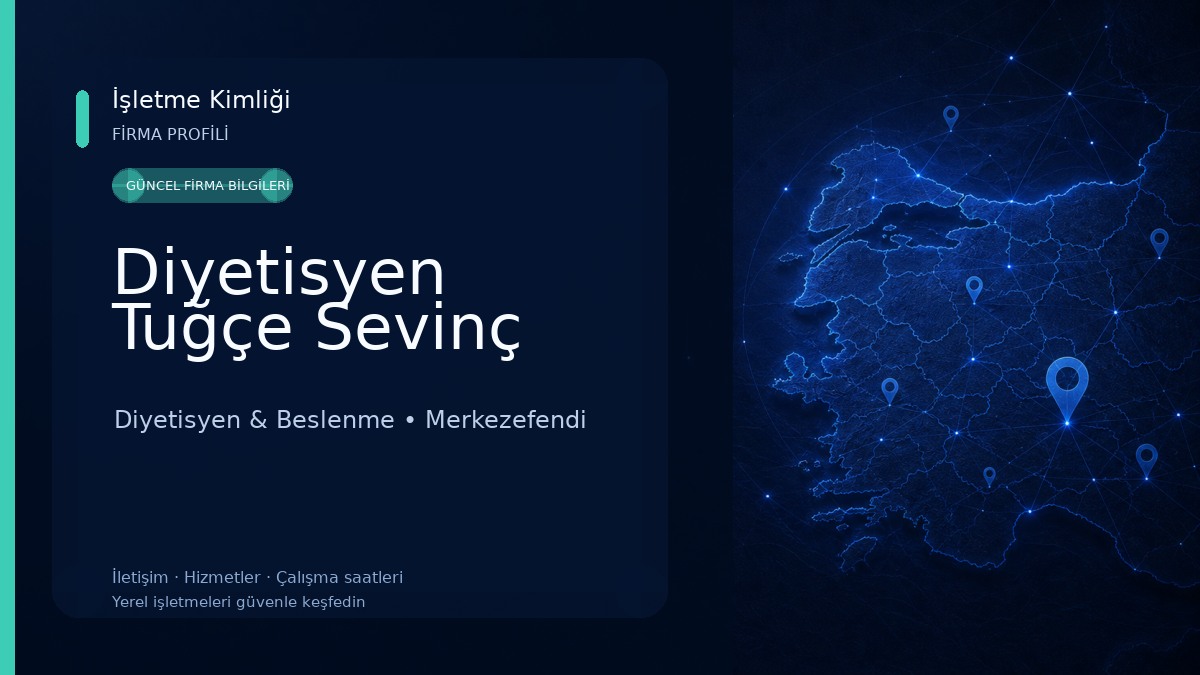 Diyetisyen Tuğçe Sevinç Diyetisyen & Beslenme