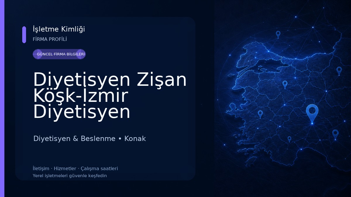 Diyetisyen Zişan Köşk-İzmir Diyetisyen 
