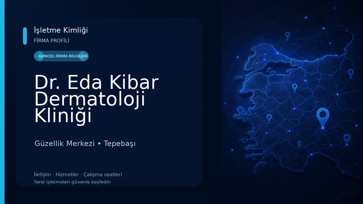 Dr. Eda Kibar Dermatoloji Kliniği Güzellik Merkezi