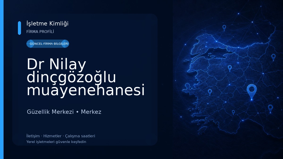 Dr Nilay dinçgözoğlu muayenehanesi Güzellik Merkezi