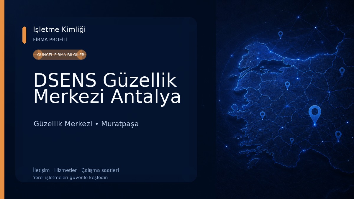 DSENS Güzellik Merkezi Antalya Güzellik Merkezi