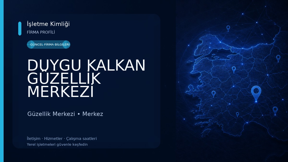 DUYGU KALKAN GÜZELLİK MERKEZİ Güzellik Merkezi