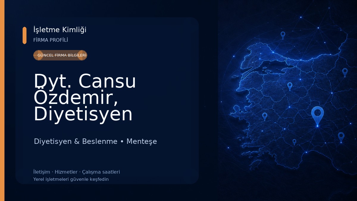 Dyt. Cansu Özdemir, Diyetisyen