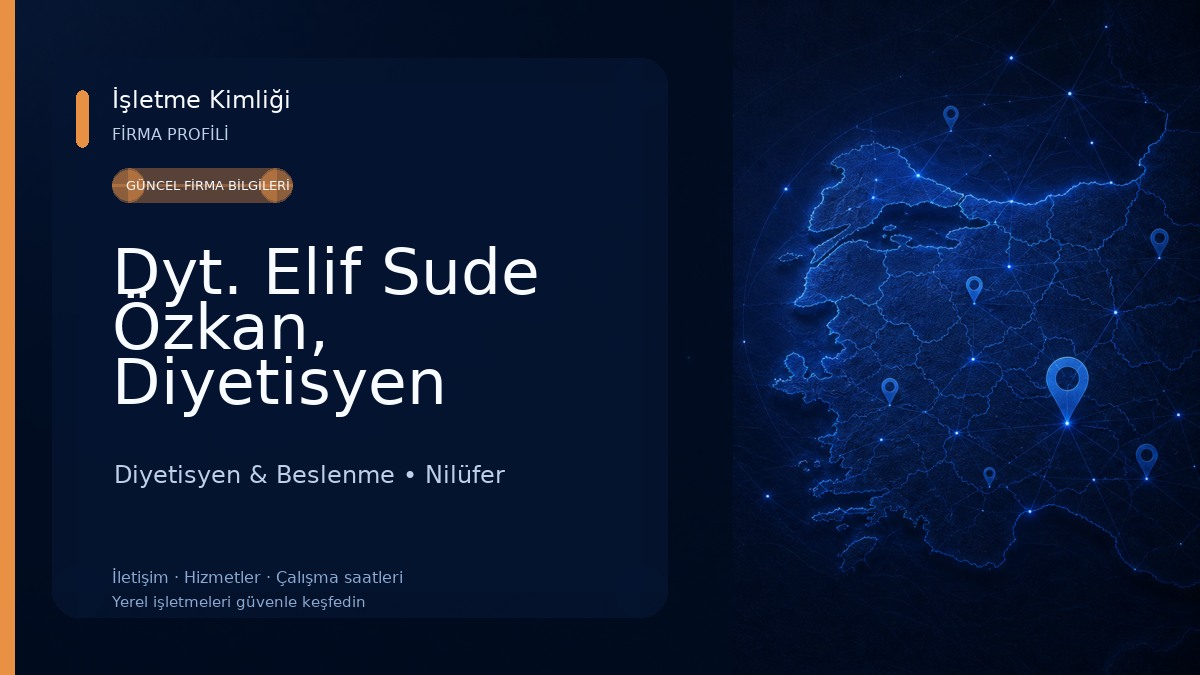 Dyt. Elif Sude Özkan, Diyetisyen