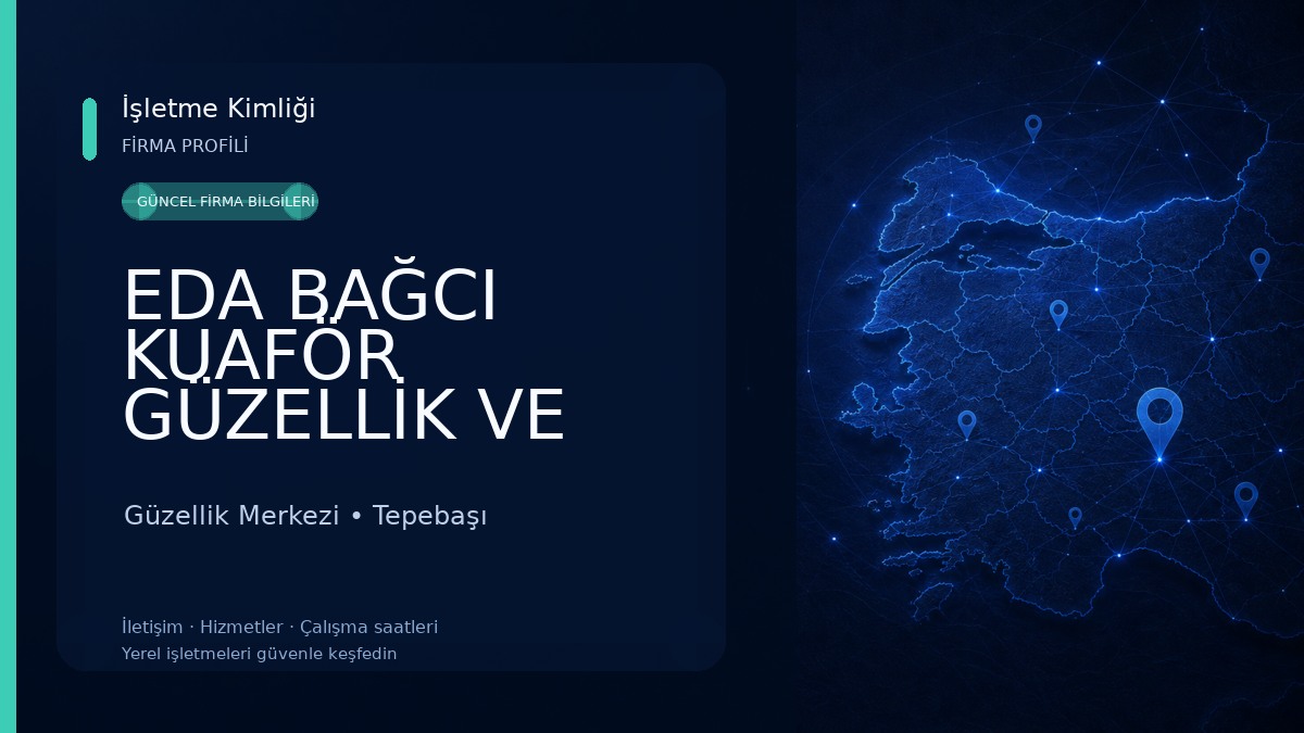 EDA BAĞCI KUAFÖR GÜZELLİK VE SOLARYUM MERKEZİ ESKİŞEHİR Güzellik Merkezi