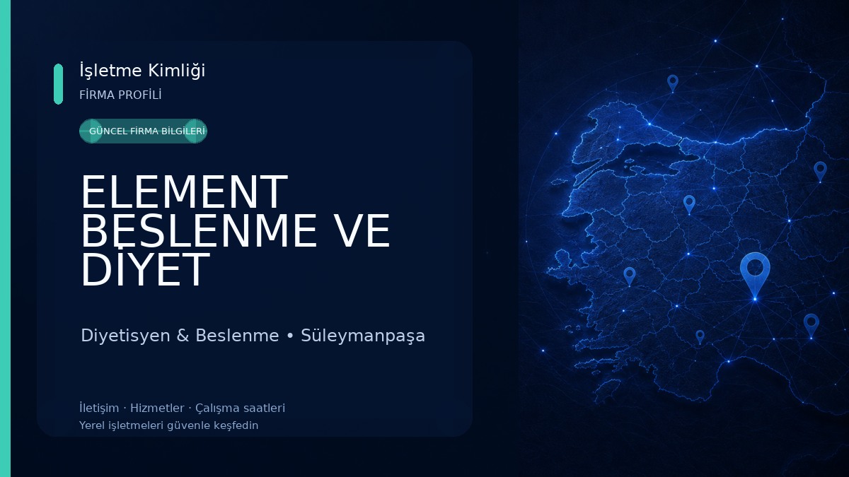 ELEMENT BESLENME VE DİYET DANIŞMANLIĞI MERKEZİ