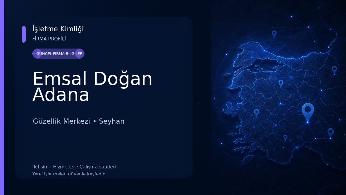 Emsal Doğan Adana Güzellik Merkezi