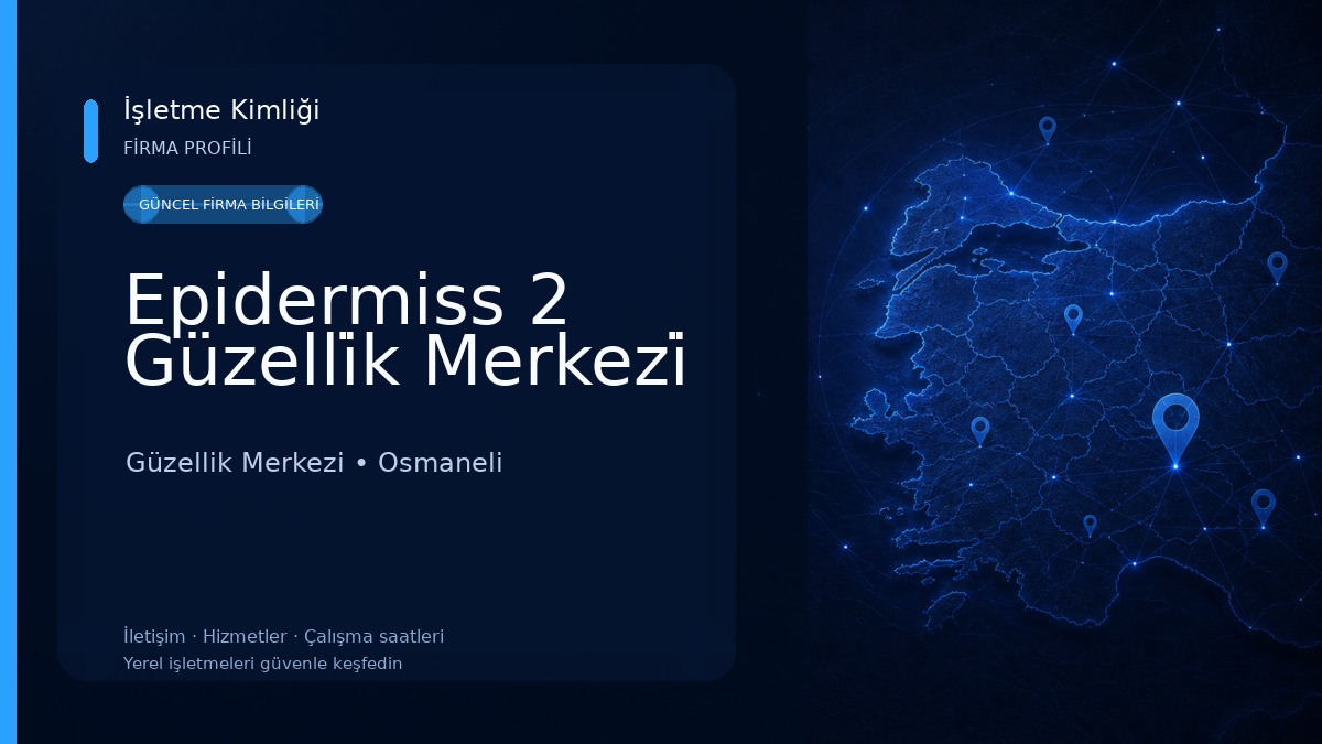 Epidermiss 2 Güzelli̇k Merkezi̇