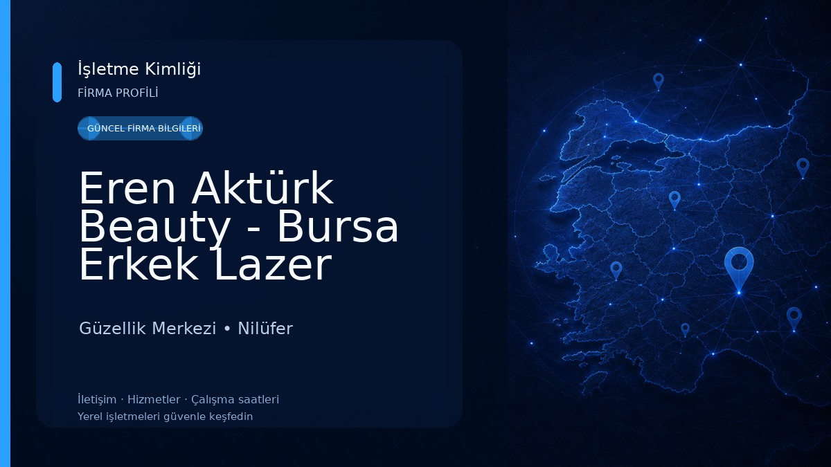 Eren Aktürk Beauty - Bursa Erkek Lazer Epilasyon