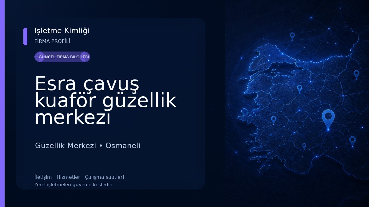 Esra çavuş kuaför güzellik merkezi Güzellik Merkezi