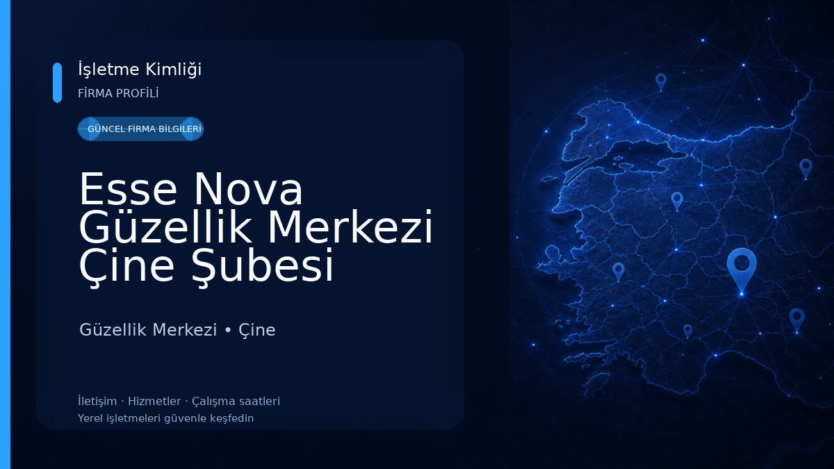 Esse Nova Güzellik Merkezi Çine Şubesi