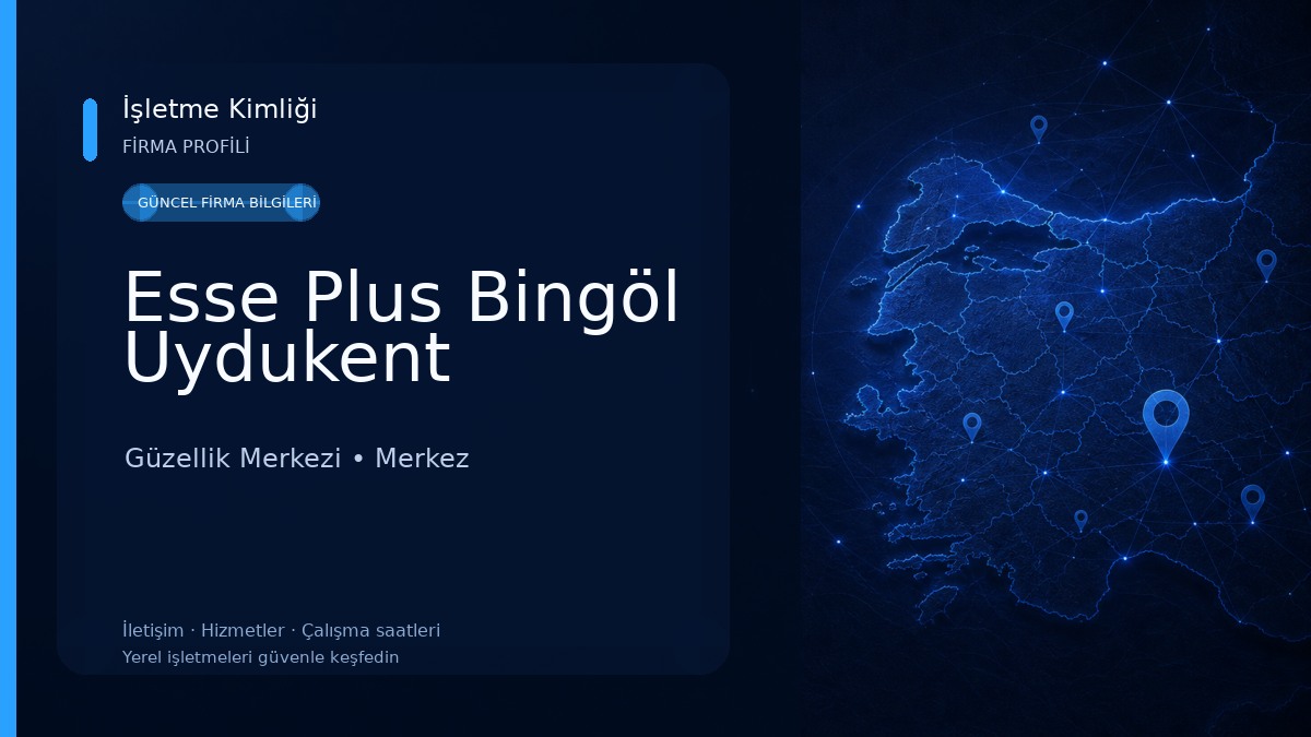 Esse Plus Bingöl Uydukent Güzellik Merkezi