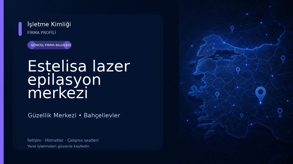 Estelisa lazer epilasyon merkezi Güzellik Merkezi