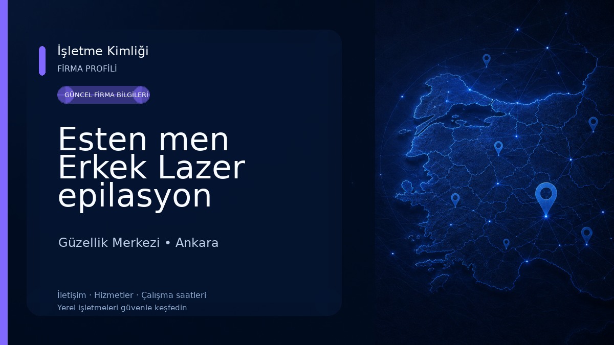 Esten men Erkek Lazer epilasyon merkezi Güzellik Merkezi