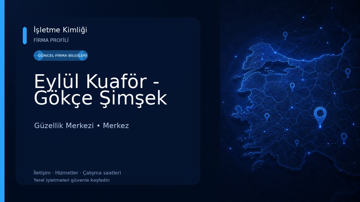 Eylül Kuaför - Gökçe Şimşek