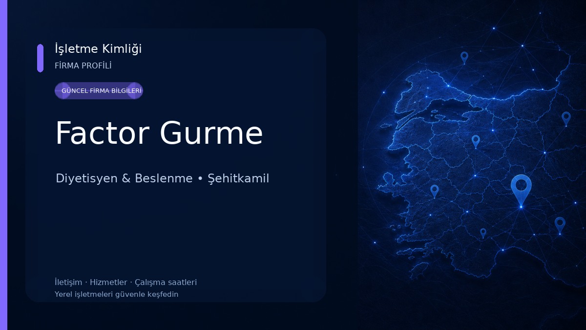 Factor Gurme Diyetisyen & Beslenme