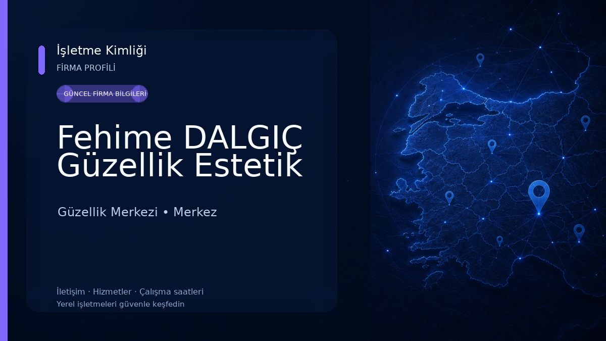 Fehime DALGIÇ Güzellik Estetik 
