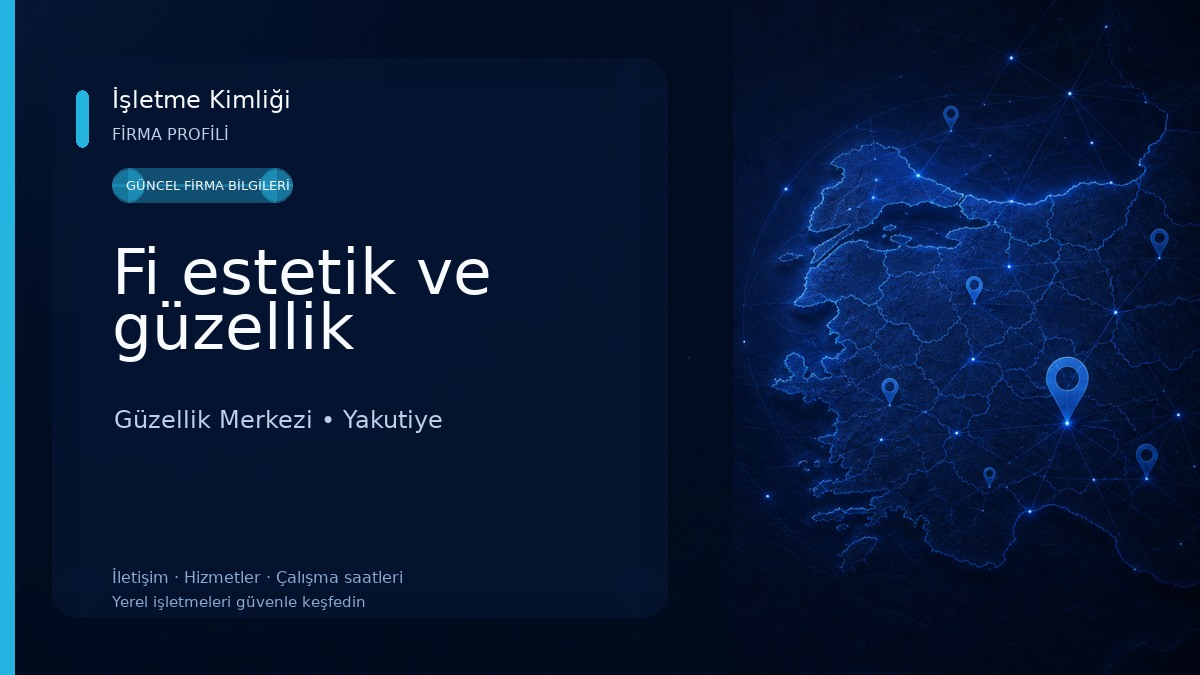 Fi estetik ve güzellik Güzellik Merkezi