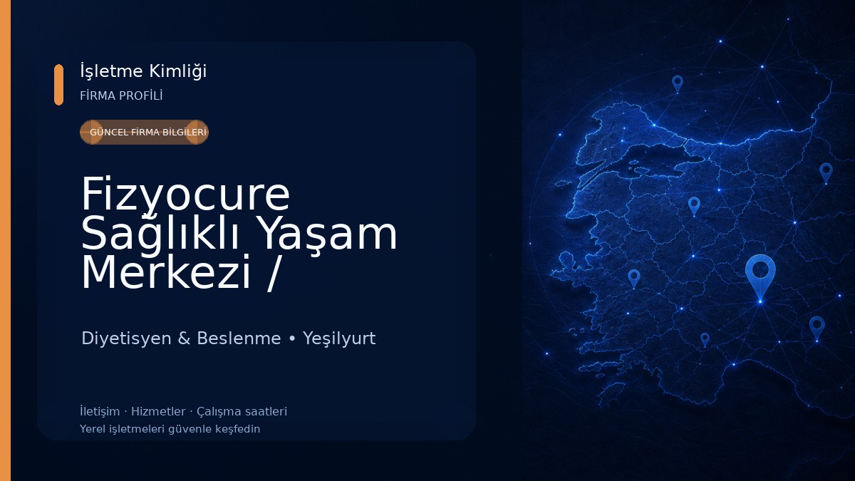 Fizyocure Sağlıklı Yaşam Merkezi / Fizyoterapist & Diyetisyen Diyetisyen & Beslenme