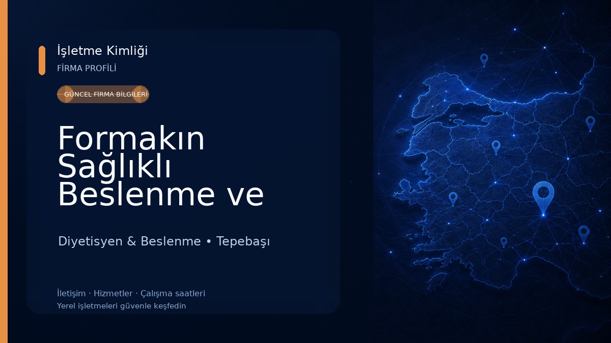 Formakın Sağlıklı Beslenme ve Diyet Merkezi Diyetisyen & Beslenme