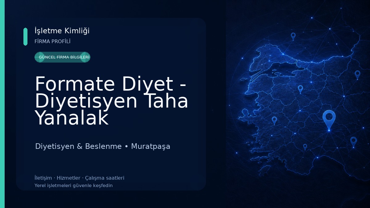 Formate Diyet - Diyetisyen Taha Yanalak 