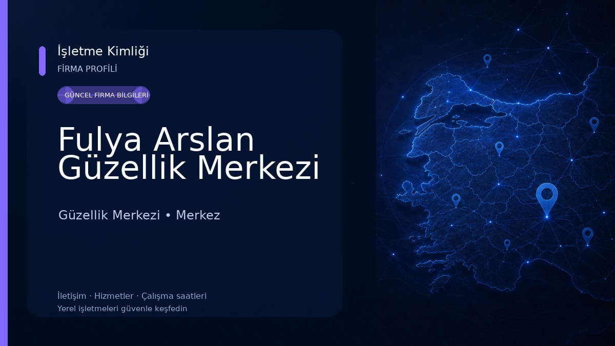 Fulya Arslan Güzellik Merkezi Güzellik Merkezi