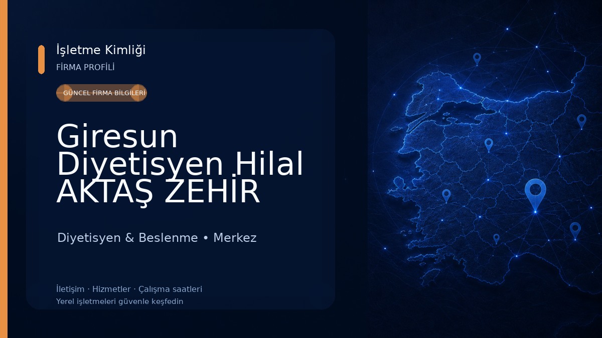 Giresun Diyetisyen Hilal AKTAŞ ZEHİR |Fonksiyonel Tıp Diyetisyeni|Online Diyet|Gebelikte Beslenme|Beslenme Uzmanı