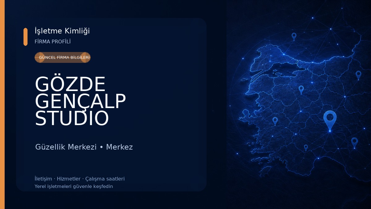GÖZDE GENÇALP STUDIO Güzellik Merkezi