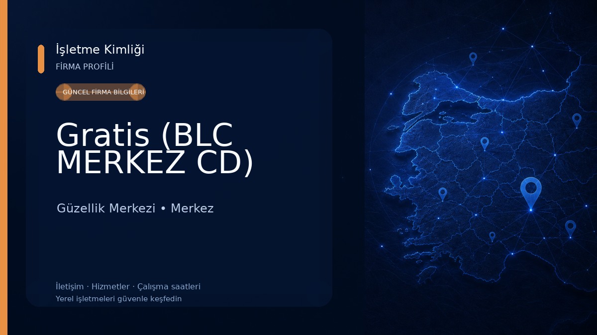 Gratis (BLC MERKEZ CD) Güzellik Merkezi
