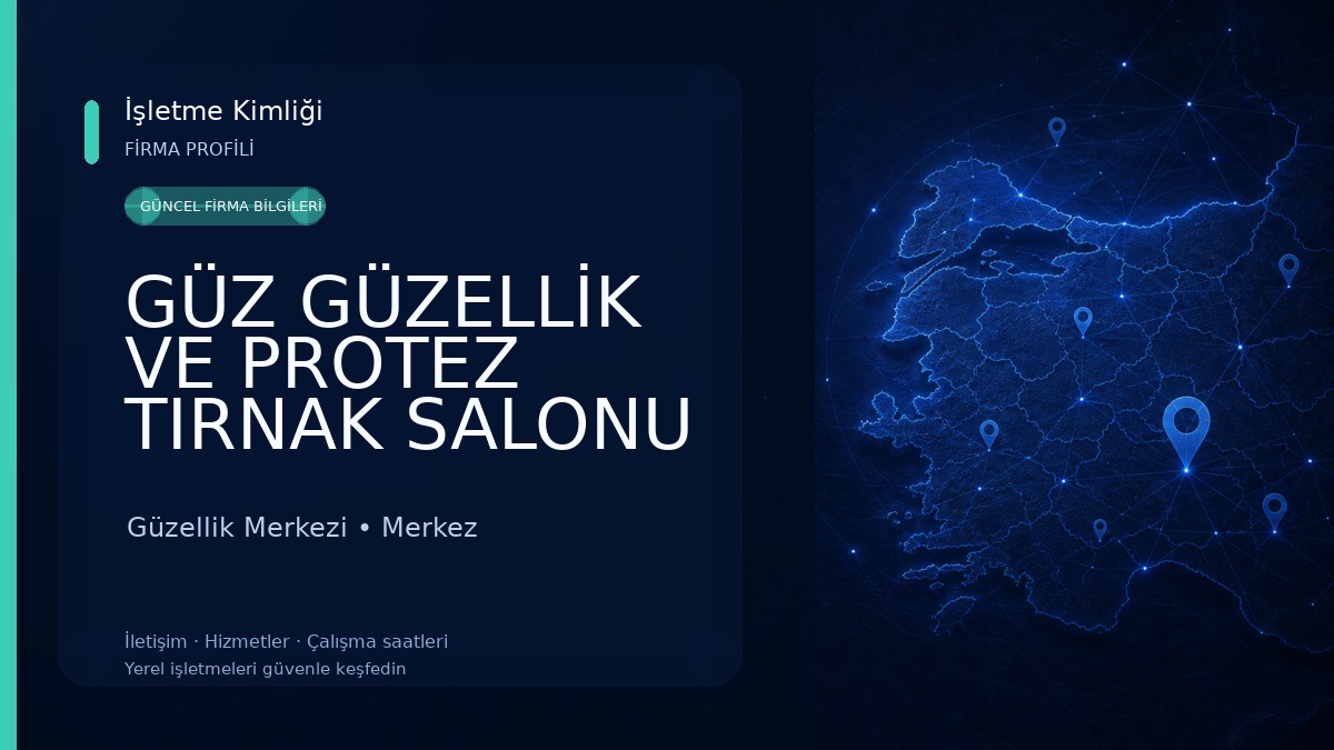 GÜZ GÜZELLİK VE PROTEZ TIRNAK SALONU Güzellik Merkezi