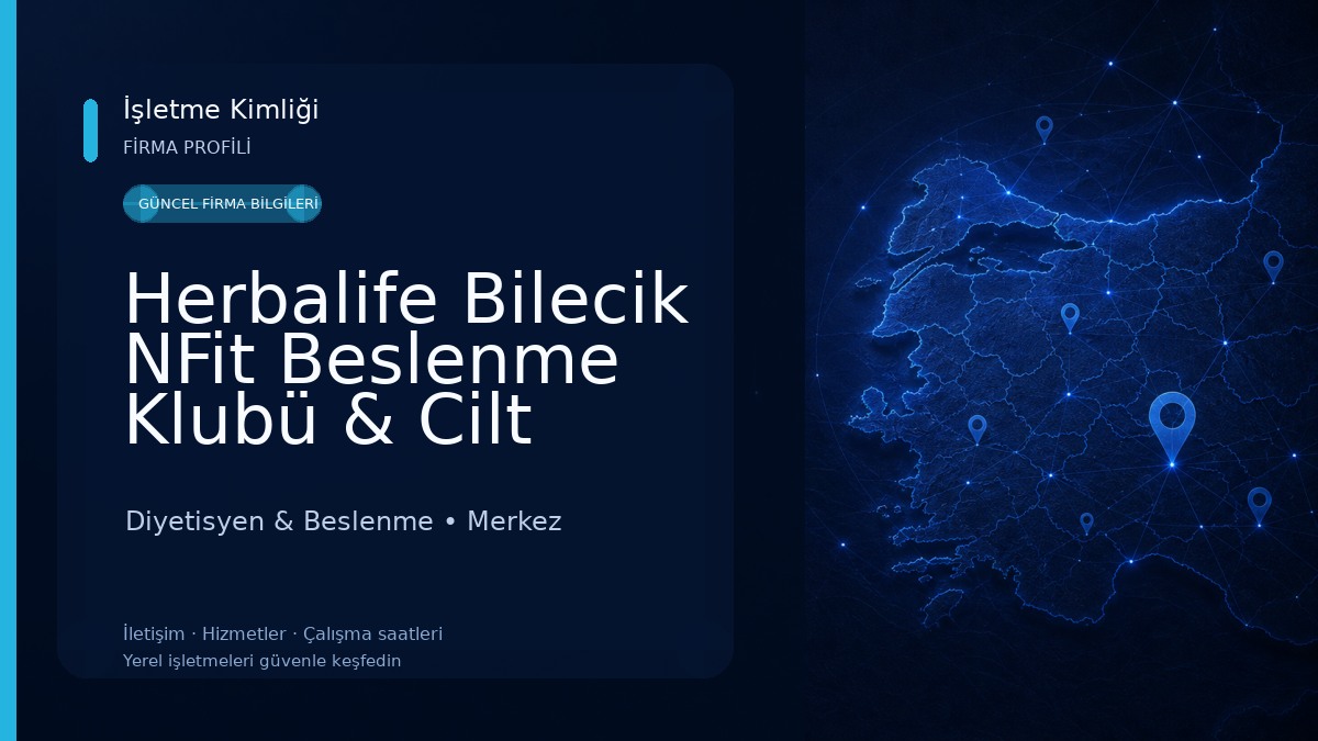 Herbalife Bilecik NFit Beslenme Klubü & Cilt Bakım Merkezi 