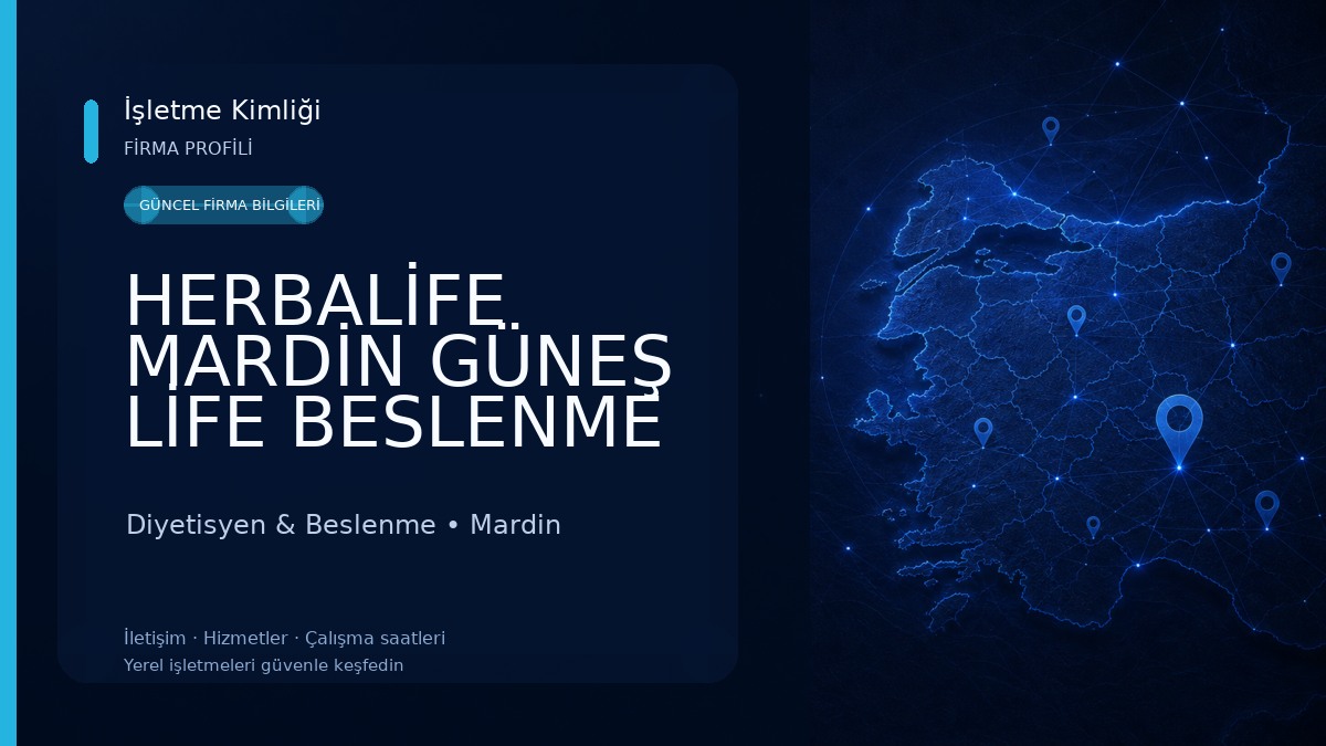 HERBALİFE MARDİN GÜNEŞ LİFE BESLENME OFİSİ Diyetisyen & Beslenme