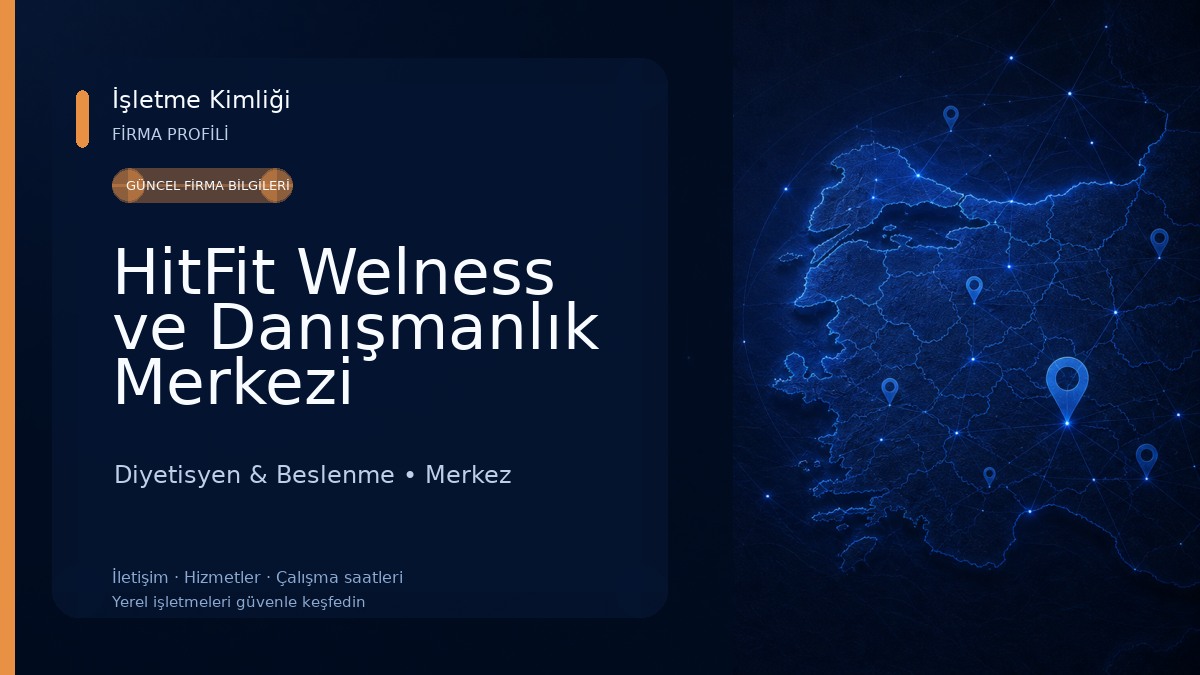 HitFit Welness ve Danışmanlık Merkezi Diyetisyen & Beslenme