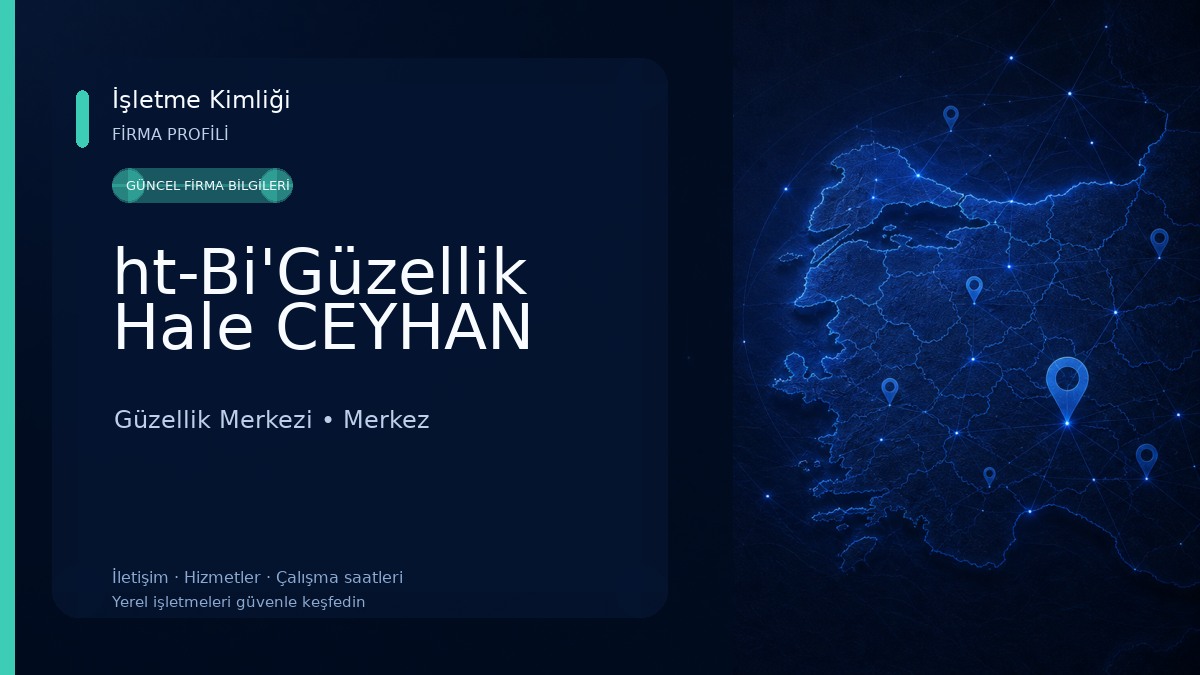 ht-Bi'Güzellik Hale CEYHAN Güzellik Merkezi