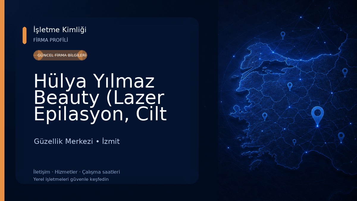 Hülya Yılmaz Beauty (Lazer Epilasyon, Cilt Bakımı, Kalıcı Makyaj, Microblading) Güzellik Merkezi