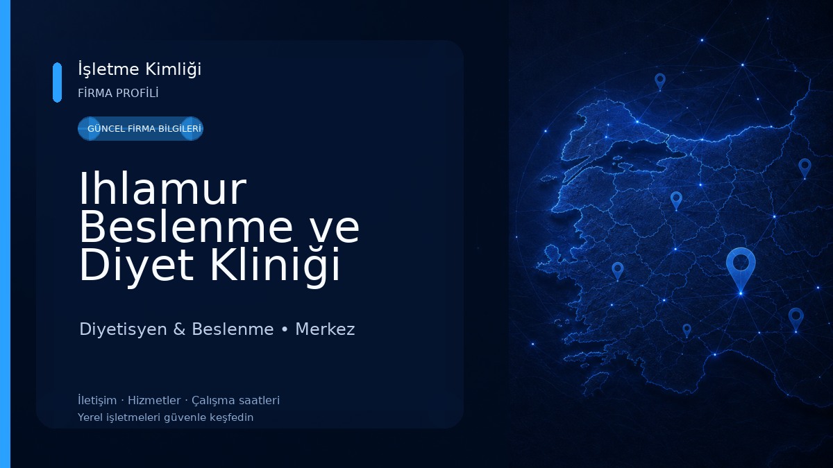 Ihlamur Beslenme ve Diyet Kliniği Diyetisyen & Beslenme