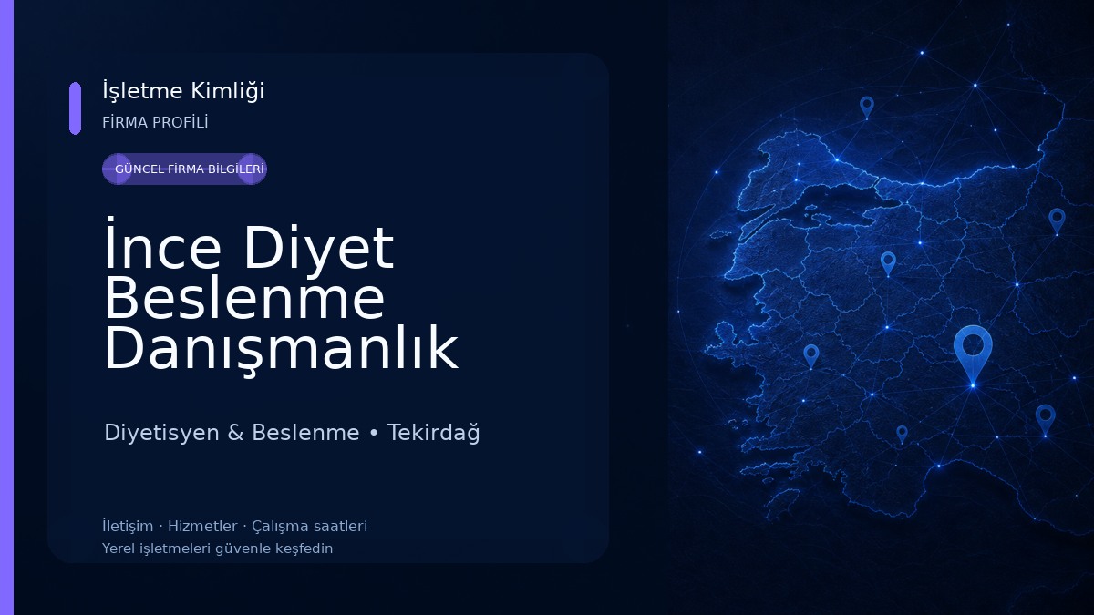 İnce Diyet Beslenme Danışmanlık Merkezi 
