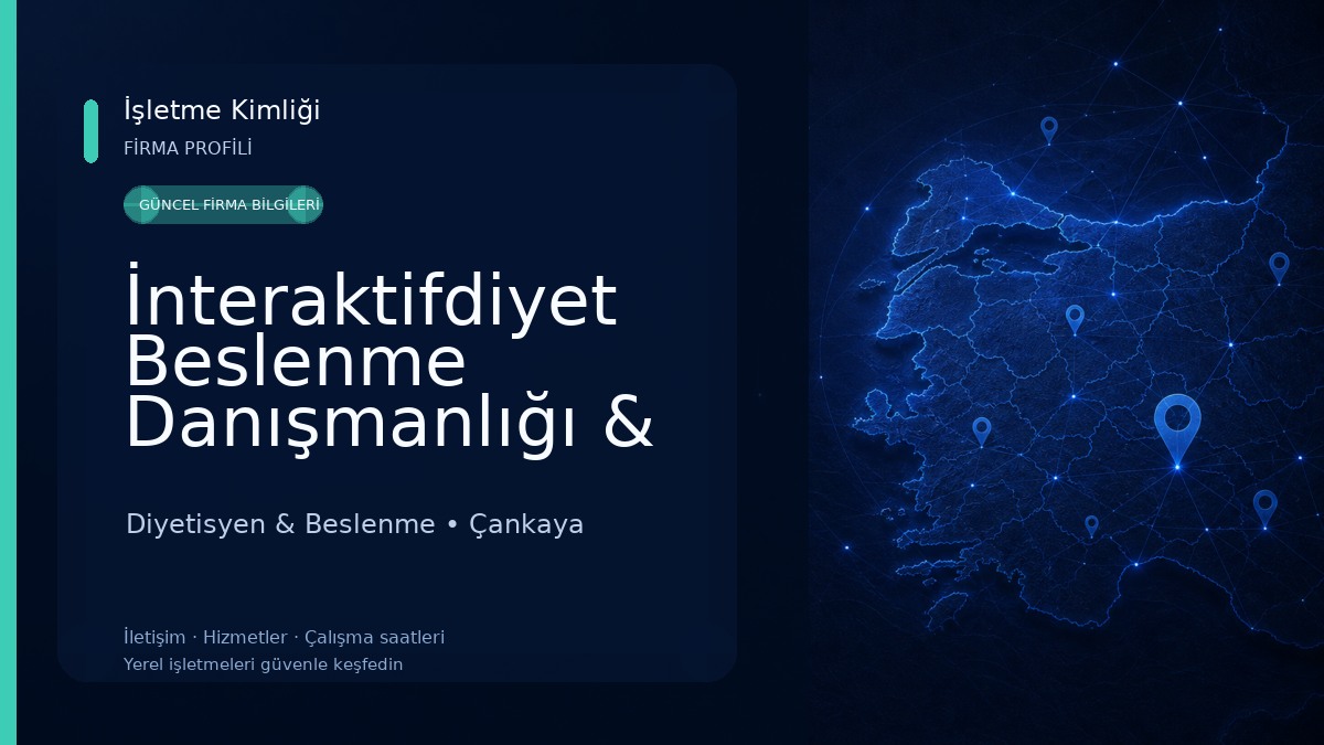 İnteraktifdiyet Beslenme Danışmanlığı & Diyetisyen &Yüz Yüze Diyet & Kızılay Diyetisyen & Andulasyon Programları