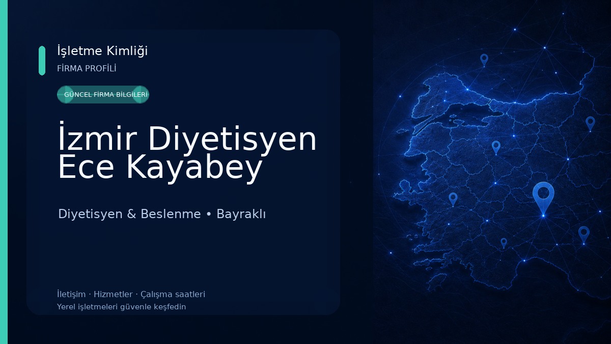 İzmir Diyetisyen Ece Kayabey Diyetisyen & Beslenme