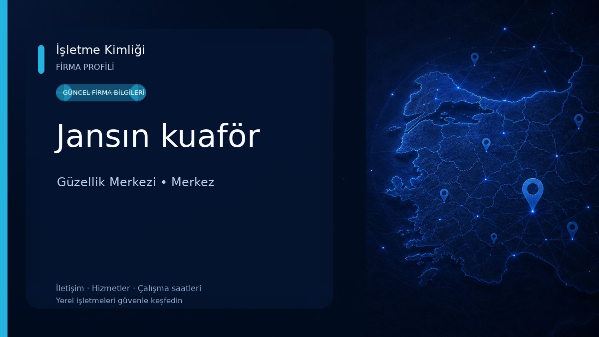 Jansın kuaför Güzellik Merkezi