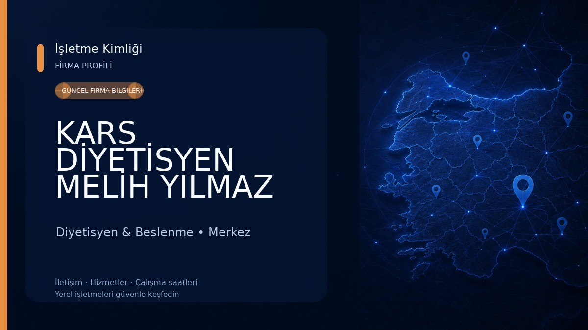 KARS DİYETİSYEN MELİH YILMAZ Diyetisyen & Beslenme