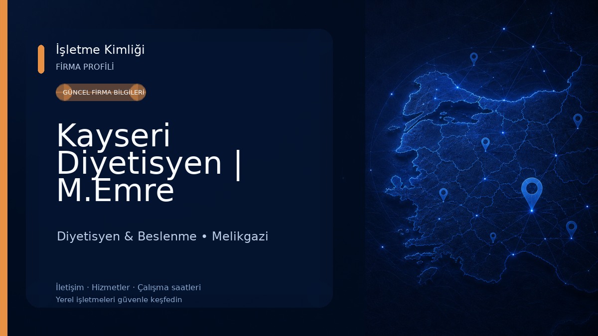 Kayseri Diyetisyen | M.Emre KAHRAMAN |Andulasyon Terapi Uzmanı Diyetisyen & Beslenme