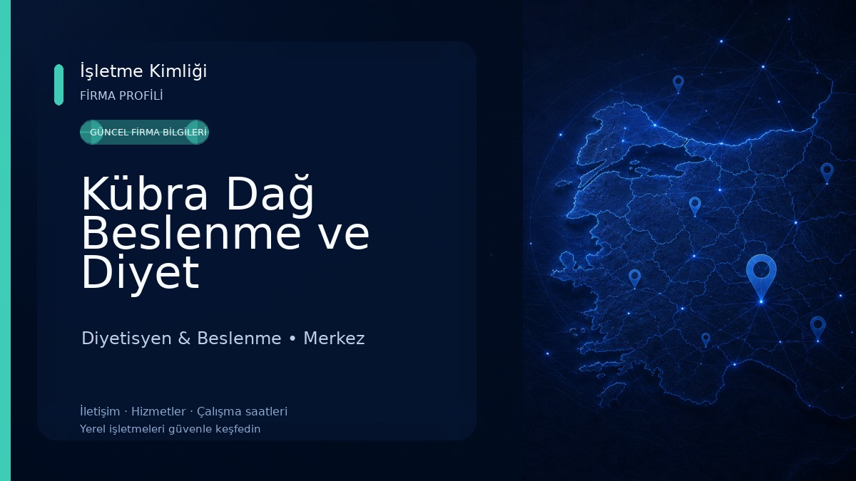 Kübra Dağ Beslenme ve Diyet Danışmanlığı