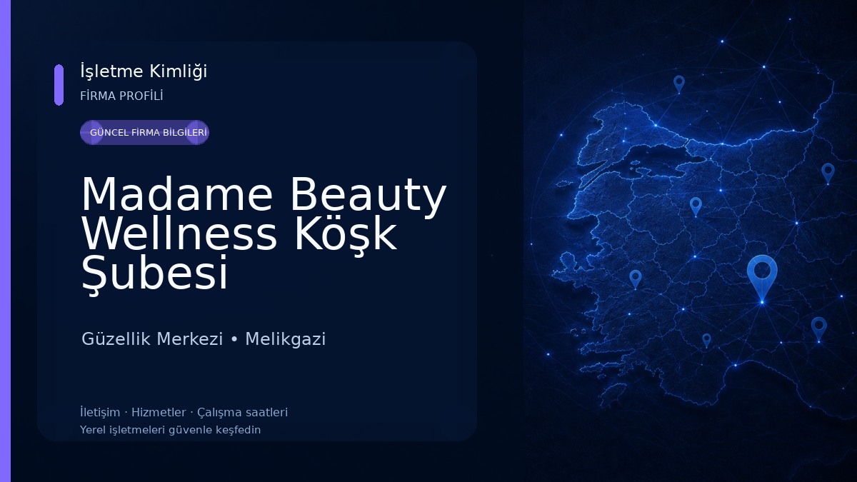 Madame Beauty Wellness Köşk Şubesi Güzellik Merkezi