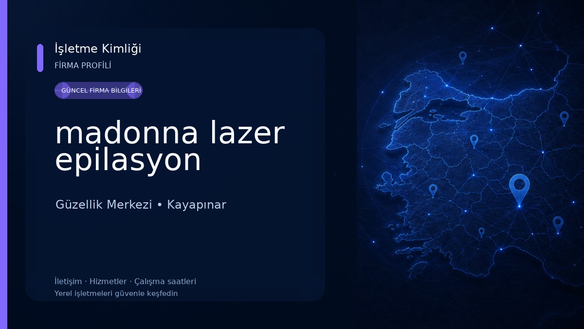 madonna lazer epilasyon Güzellik Merkezi