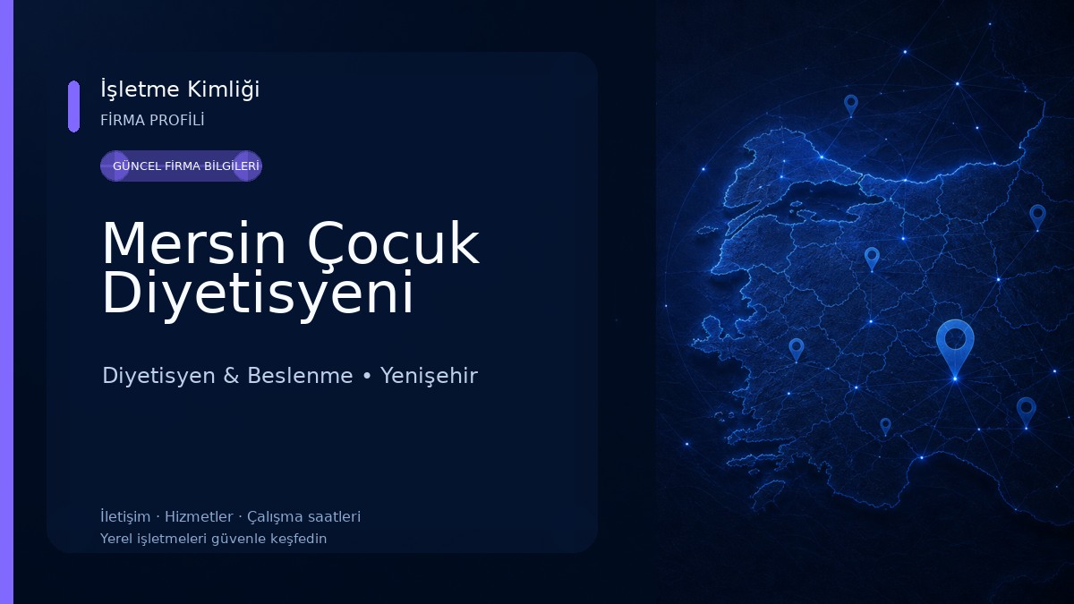 Mersin Çocuk Diyetisyeni