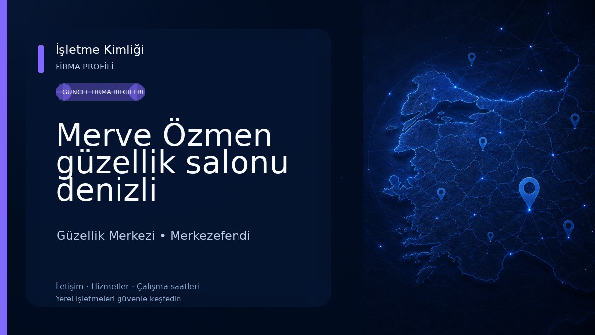 Merve Özmen güzellik salonu denizli Güzellik Merkezi