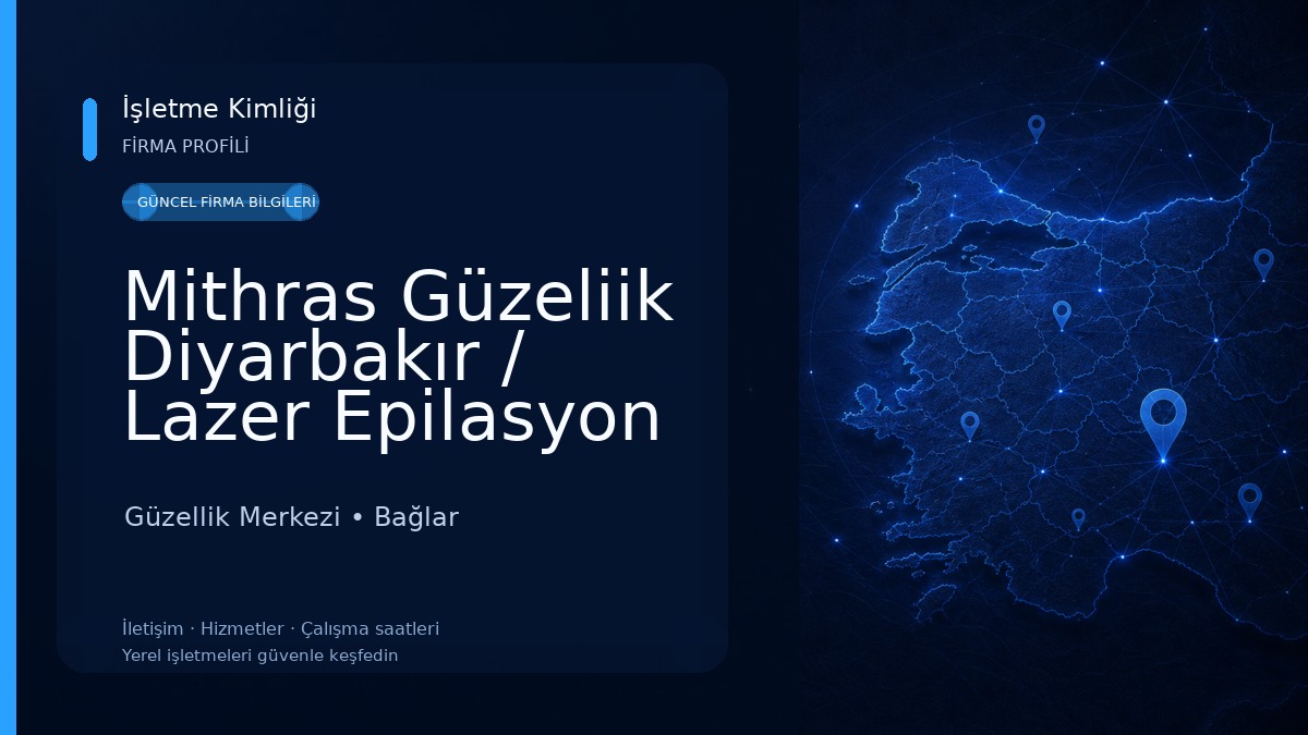 Mithras Güzeliik Diyarbakır / Lazer Epilasyon / İğneli Epilasyon / Cilt Bakımı Güzellik Merkezi